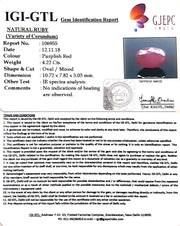 4.69 Ratti Natural Neo Burma Ruby with Govt Lab Certificate-(3441)